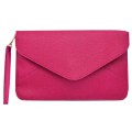 180835 - 15 COLORS LEATHER CLUTCH BAG (15 COLORS)